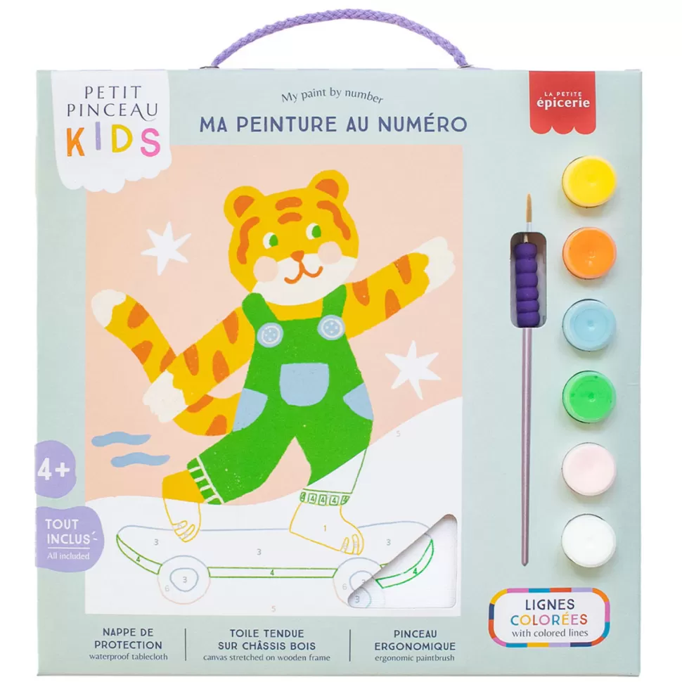 La Petite Epicerie Loisirs Créatifs>Petit Pinceau Kids - Titi Skate