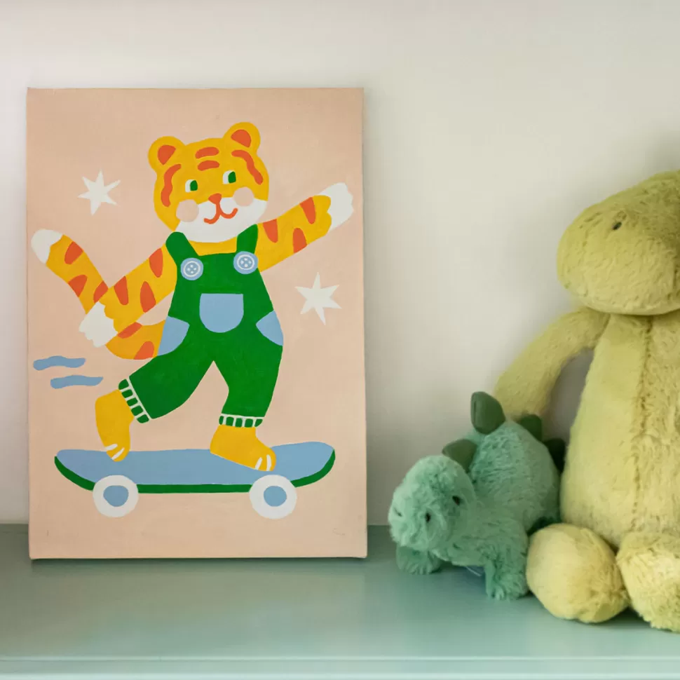 La Petite Epicerie Loisirs Créatifs>Petit Pinceau Kids - Titi Skate