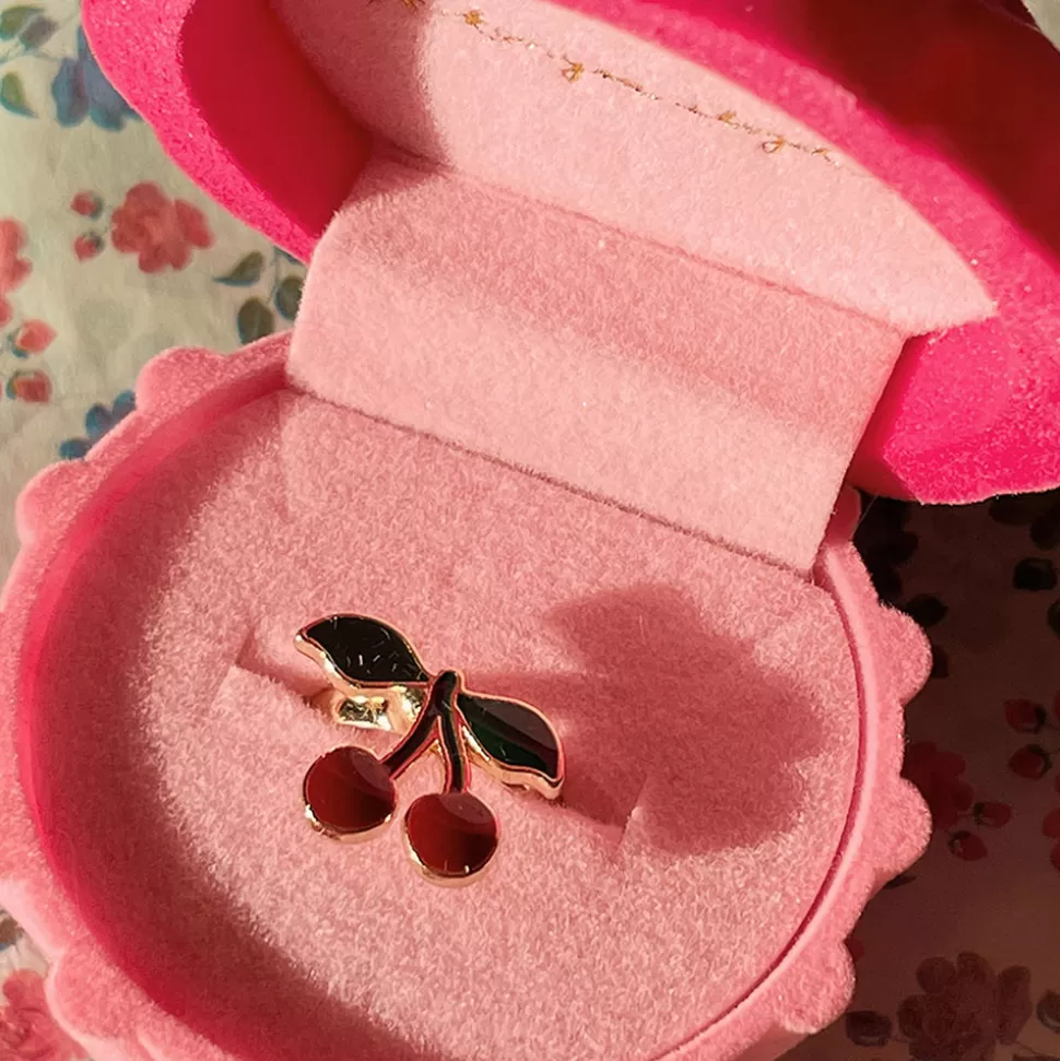 Konges Sløjd Accessoires Bébé>Petite Boîte à Bague - Cerise