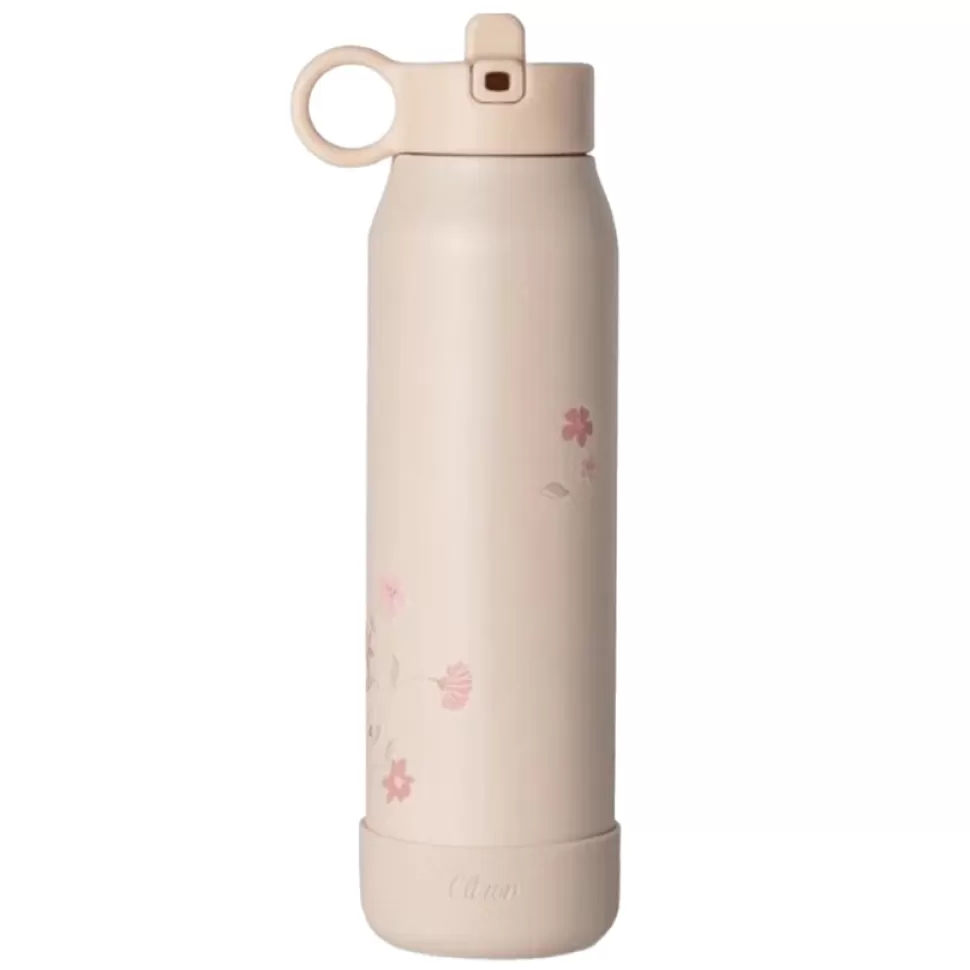 Citron Repas>Petite Gourde Isotherme Fleurs - 350 ml