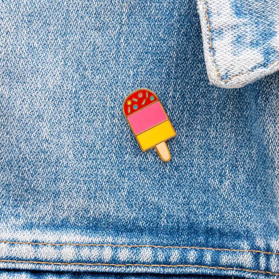 Rex London Accessoires Bébé>Pin's Pailleté - Bâtonnet Glacé