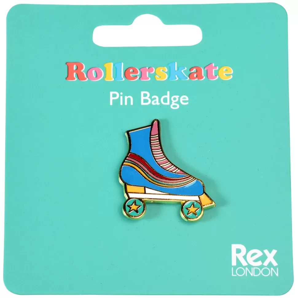 Rex London Accessoires Bébé>Pin's Pailleté - Rollers