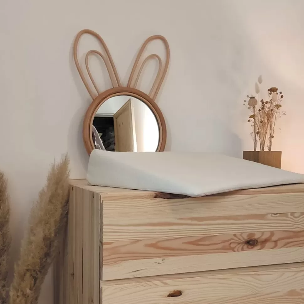Candide Literie Bébé>Plan Incliné 10° Organic Coton pour Lit 70 x 140 cm - Beige