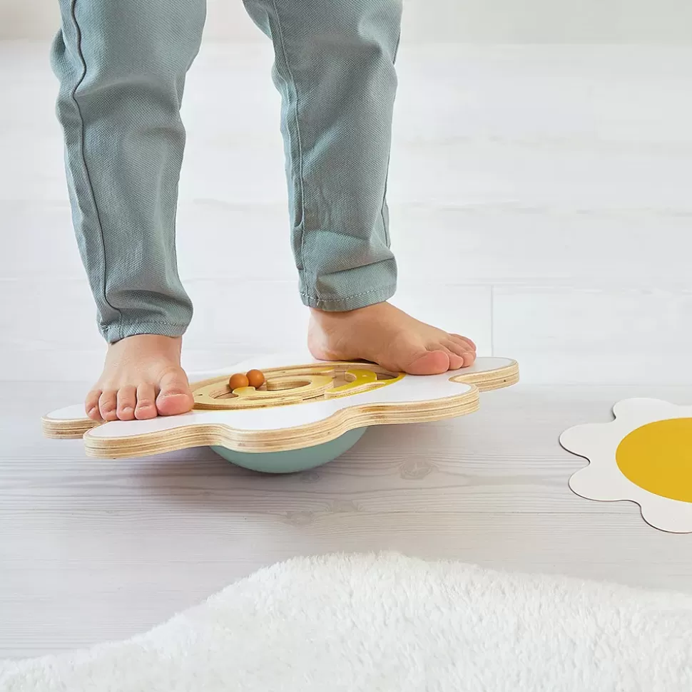 Janod Mes Premiers Jouets>Planche d'Equilibre Fleur