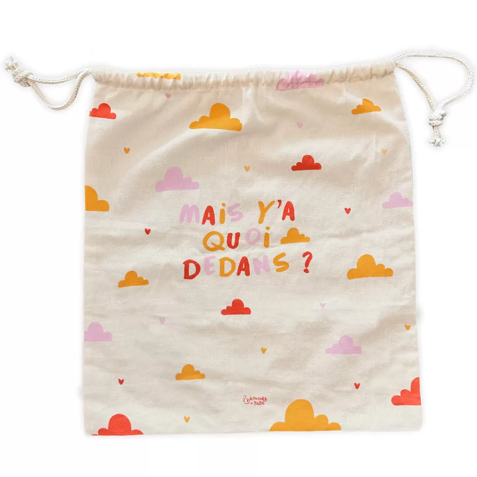 Enfant L'Armoire de Bébé Bagagerie Enfant>Pochette Cadeau en Coton M