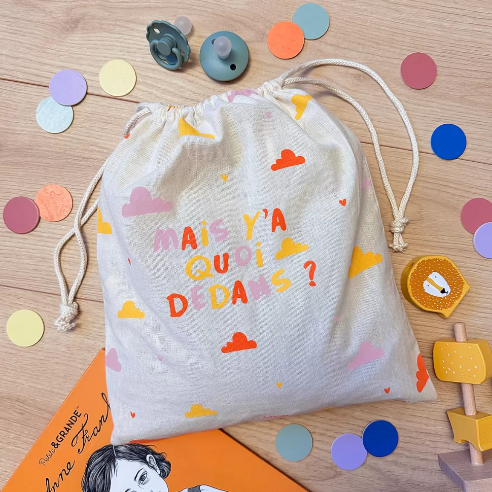 Enfant L'Armoire de Bébé Bagagerie Enfant>Pochette Cadeau en Coton M