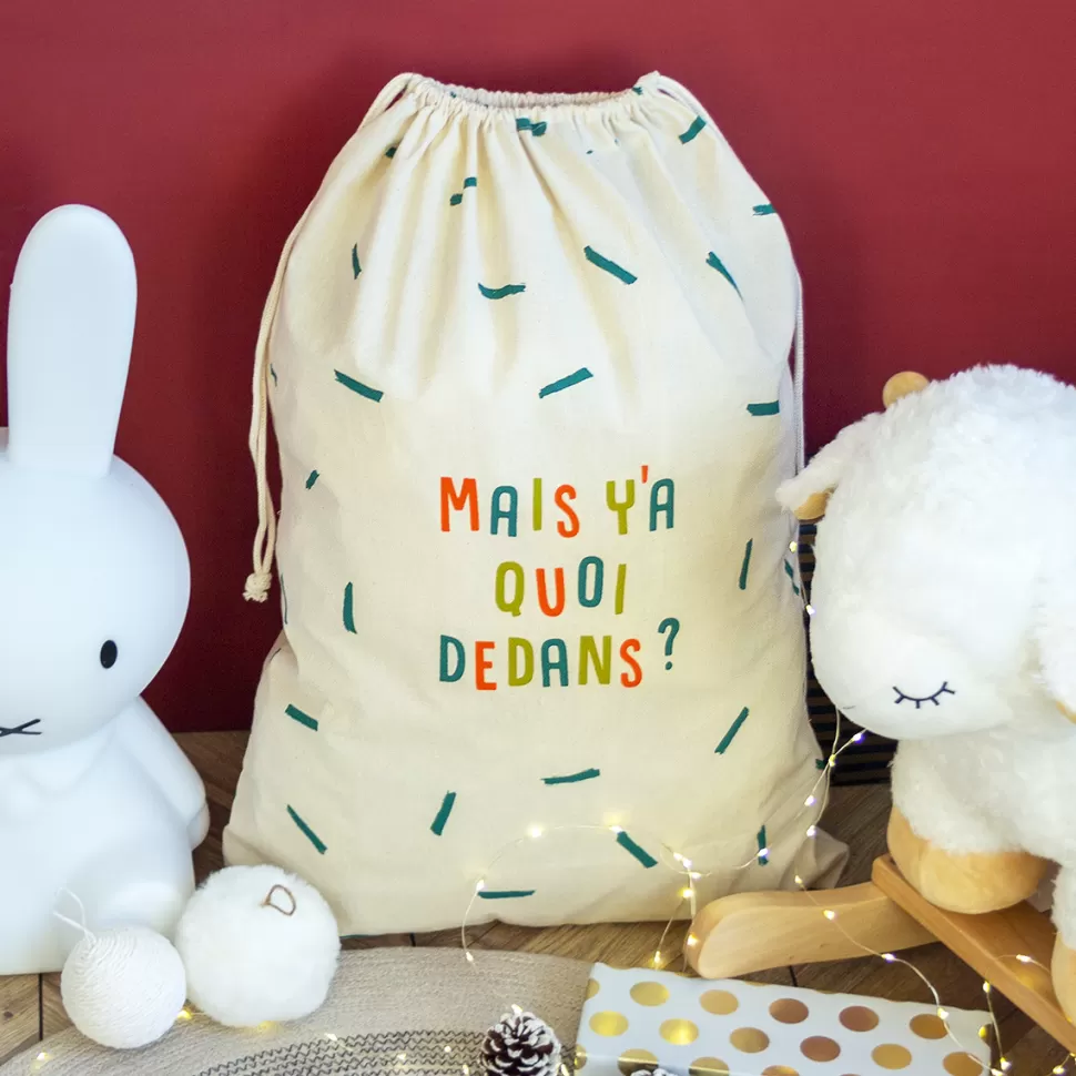 Enfant L'Armoire de Bébé Bagagerie Enfant>Pochette Cadeau en Coton XL