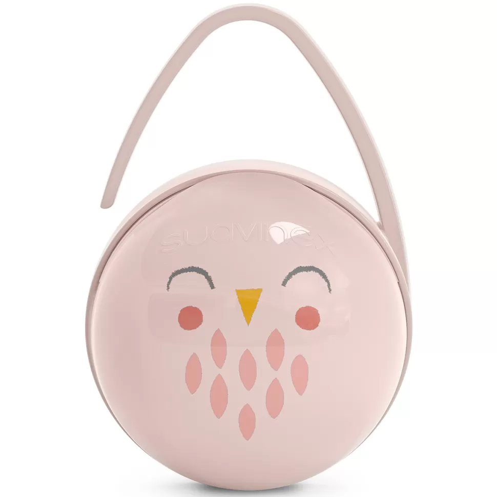 Suavinex Succion>Pochette Sucette Duo Bonhomia - Rose