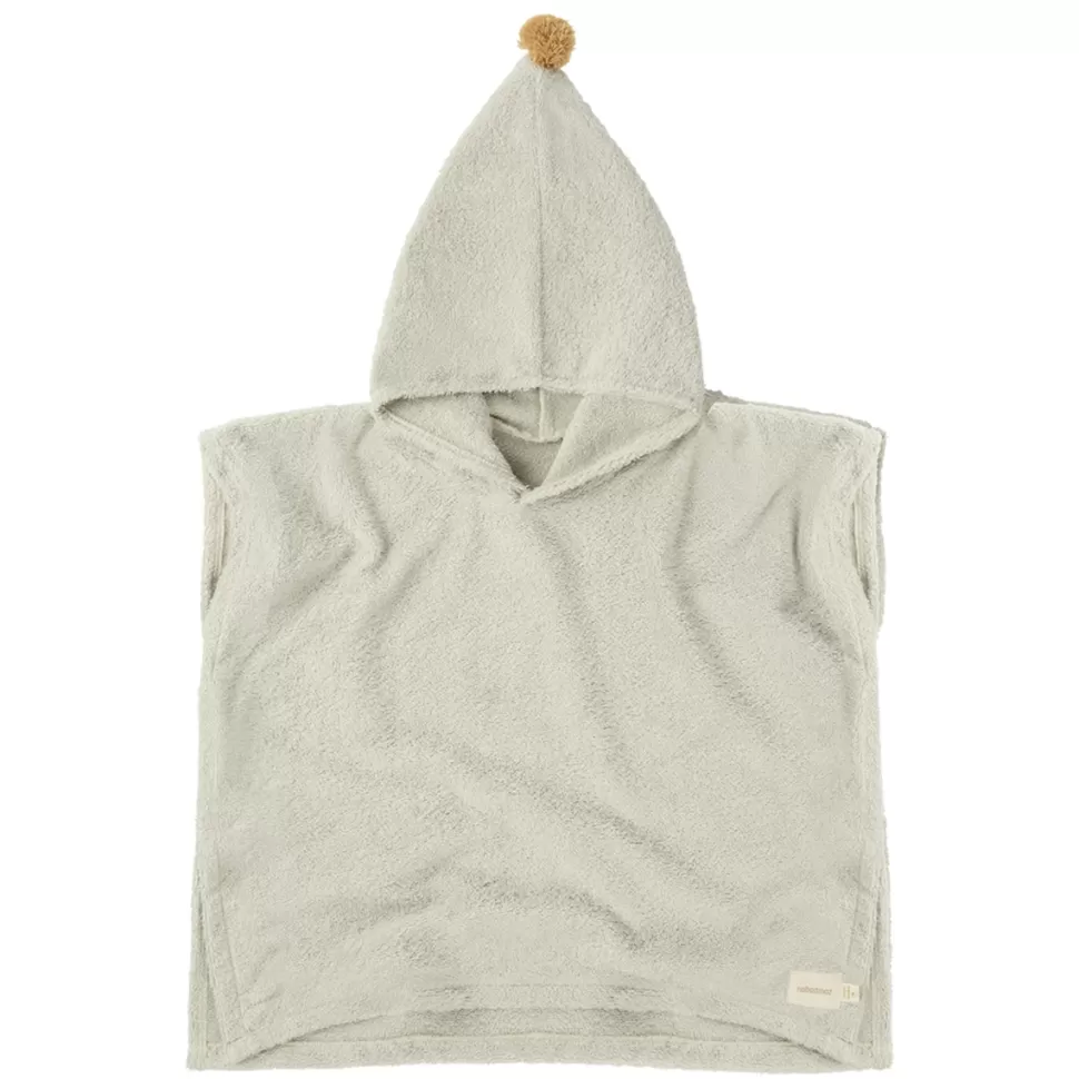 Nobodinoz Textile>Poncho de Bain So Cute - Sage Green