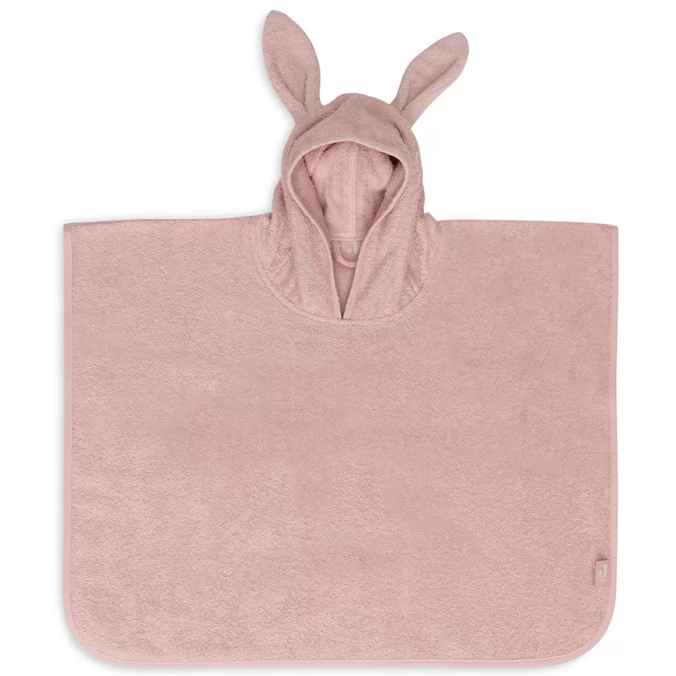 Jollein Sortie De Bain Personnalisée | Textile>Poncho de Bain Wild Rose - 1/4 Ans
