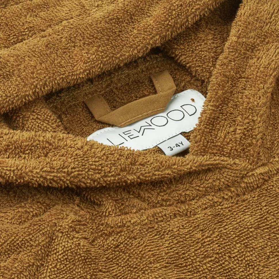 Liewood Textile>Poncho Ilja Rabbit Golden Caramel - 1/2 Ans