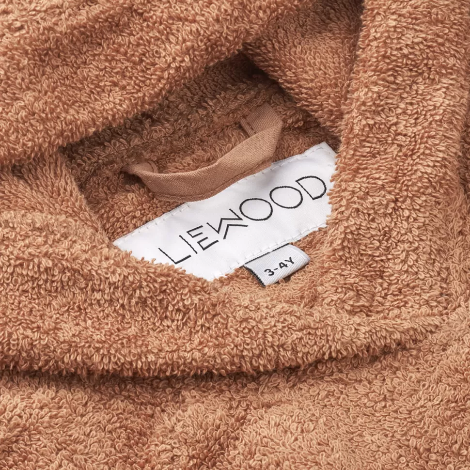 Liewood Textile>Poncho Ilja Rabbit Tuscany Rose - 3/4 Ans