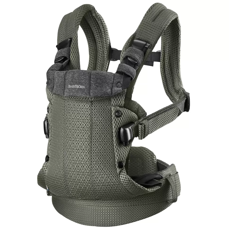 BabyBjörn Porte Bébé>Porte-bébé Harmony 3D Mesh - Vert Foncé