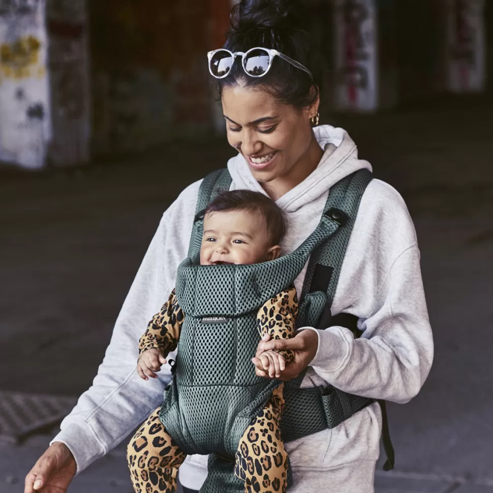 BabyBjörn Porte Bébé>Porte-bébé Move 3D Mesh - Vert Sauge