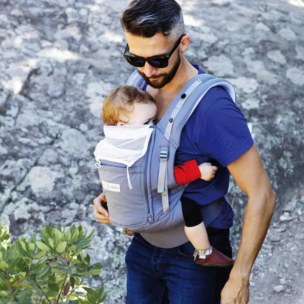 Love Radius Porte Bébé>Porte-bébé PhysioCarrier et Booster Pack - Gris