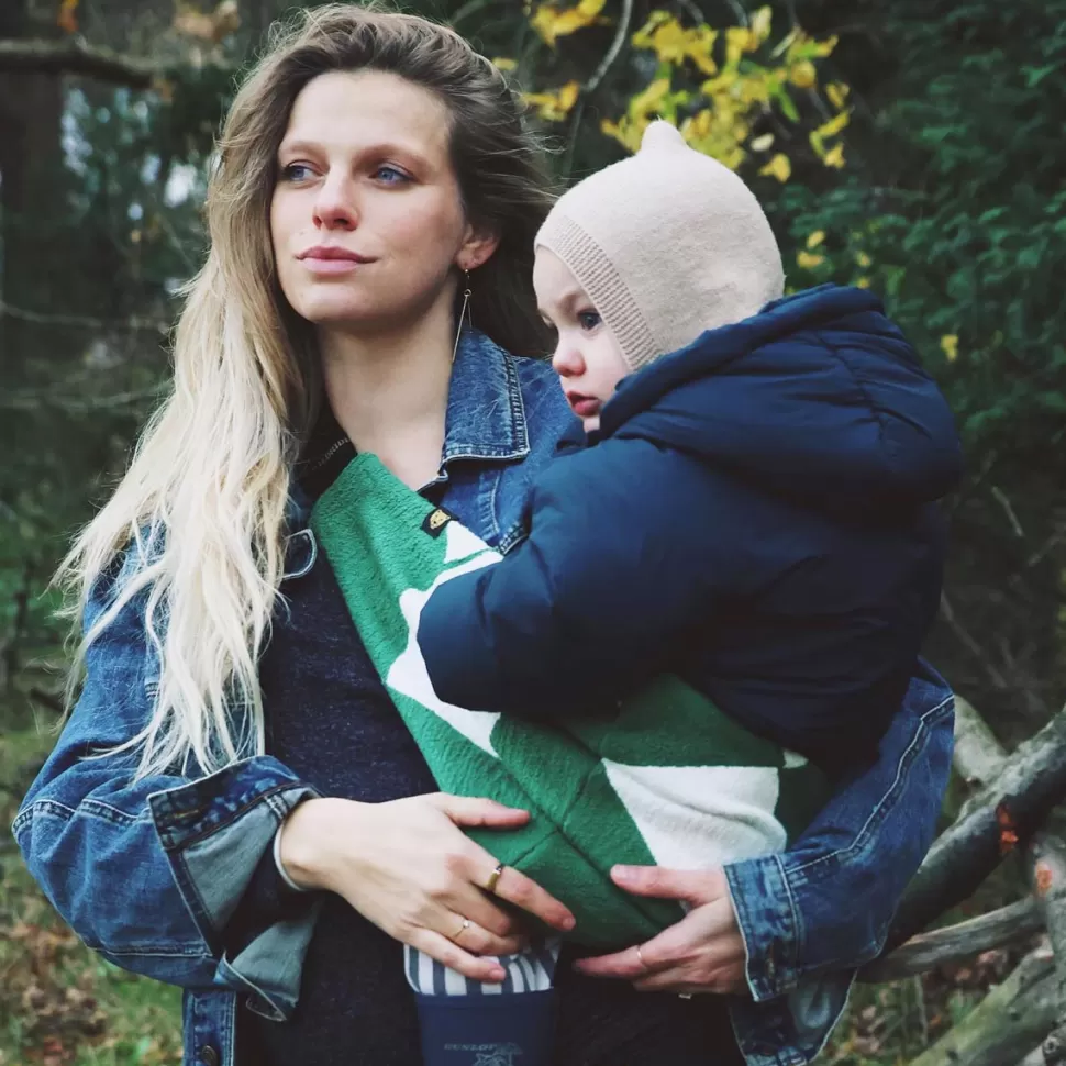 Wildride Porte Bébé>Porte-bébé pour Grand Enfant - Green Graphique