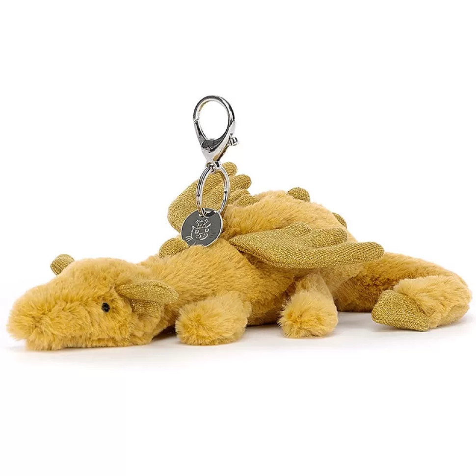 Jellycat Peluche>Porte-clé Golden Dragon