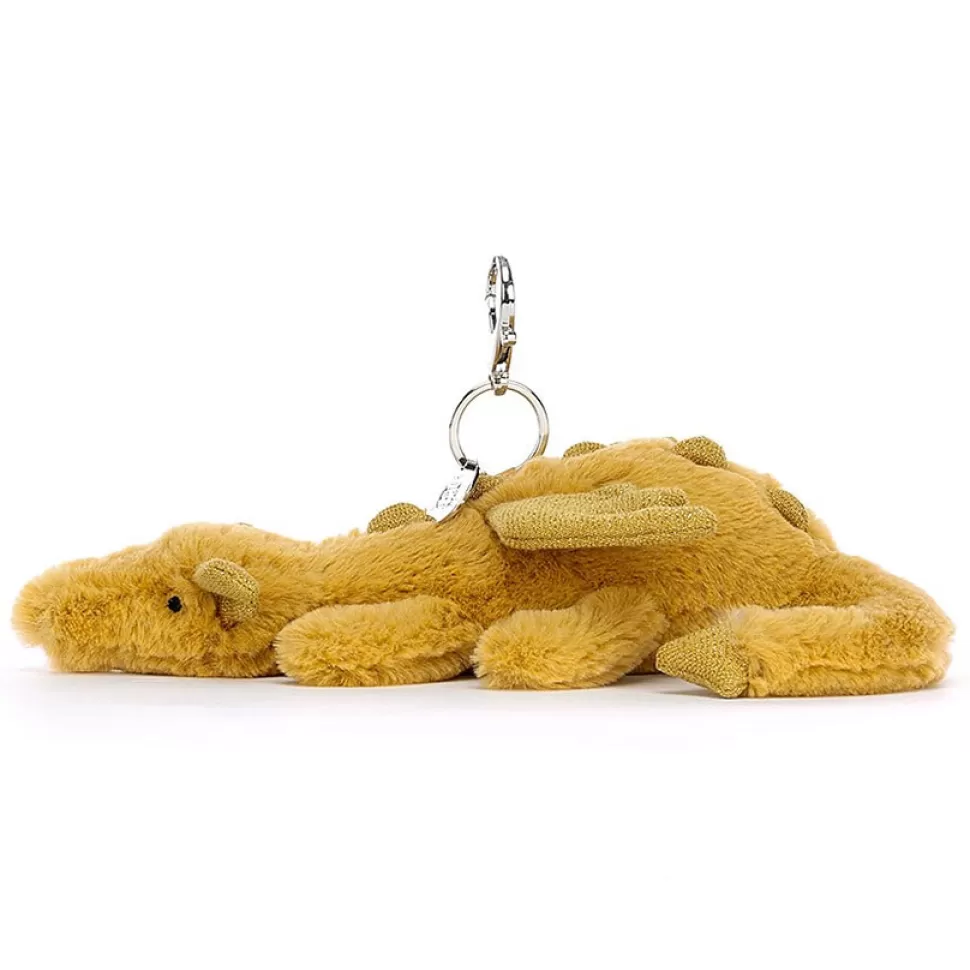 Jellycat Peluche>Porte-clé Golden Dragon