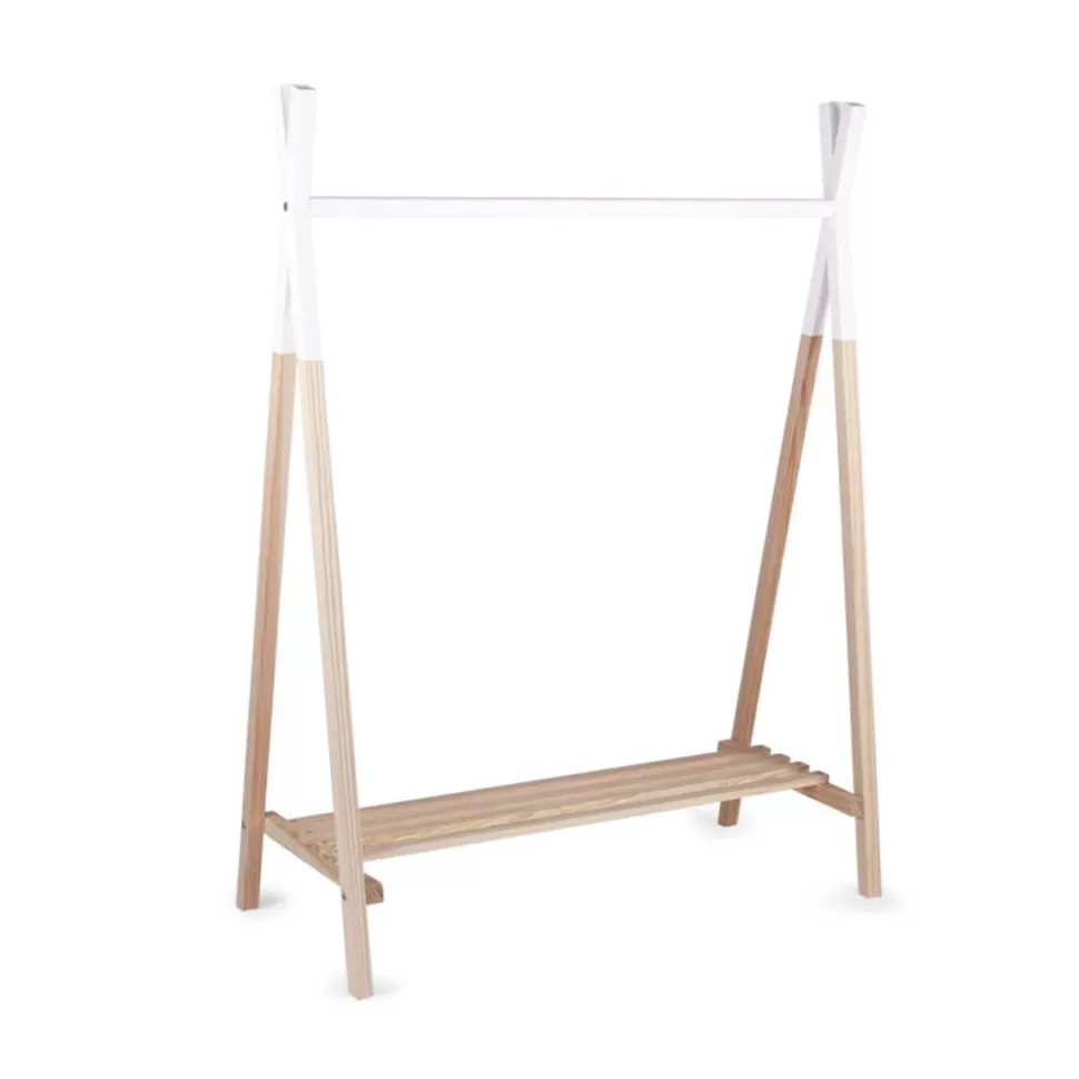 Childhome Meuble Bébé>Porte-manteau Tipi - Bois et Blanc