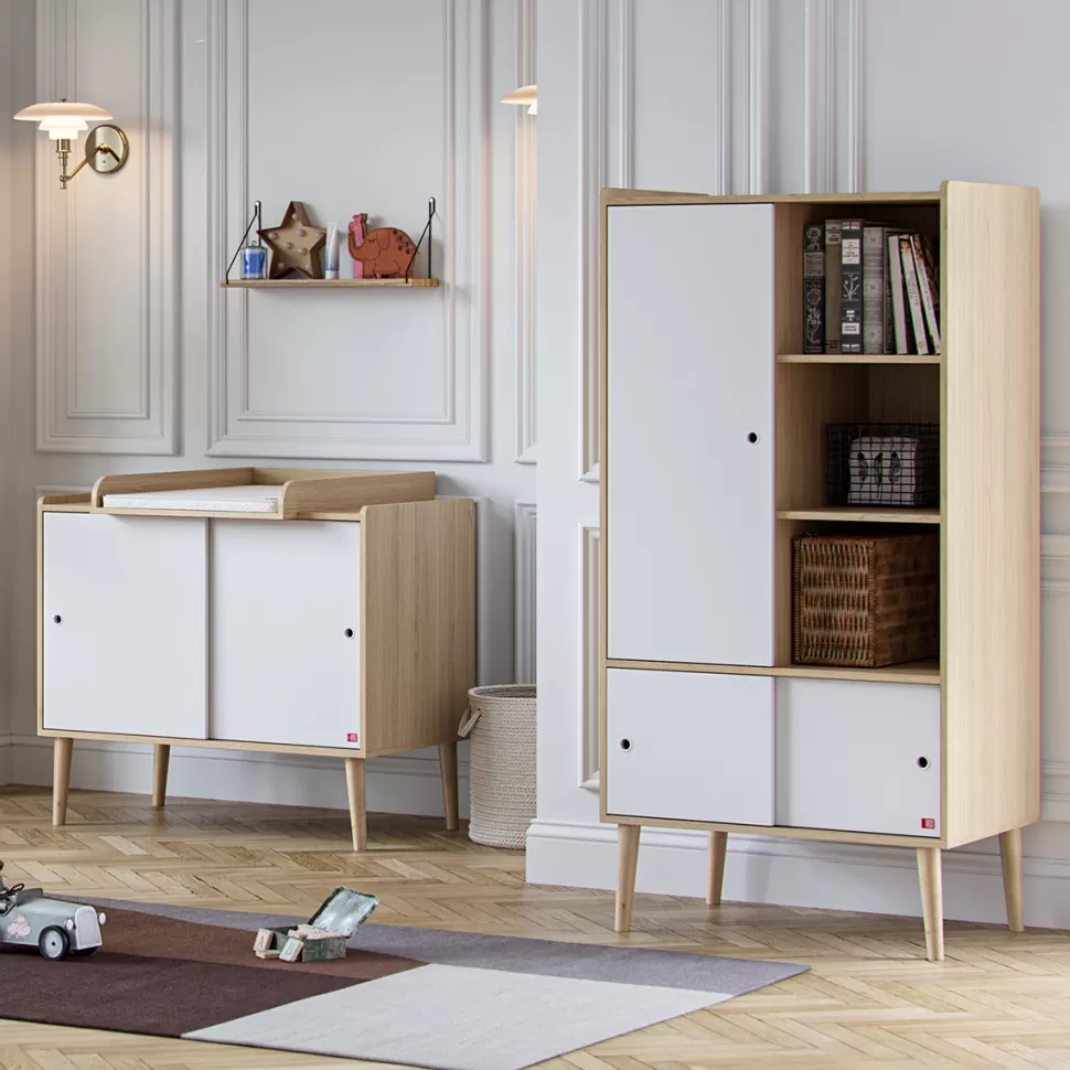 Vox Meubles Meuble Bébé>Portes Additionnelles Armoire Retro - Blanc