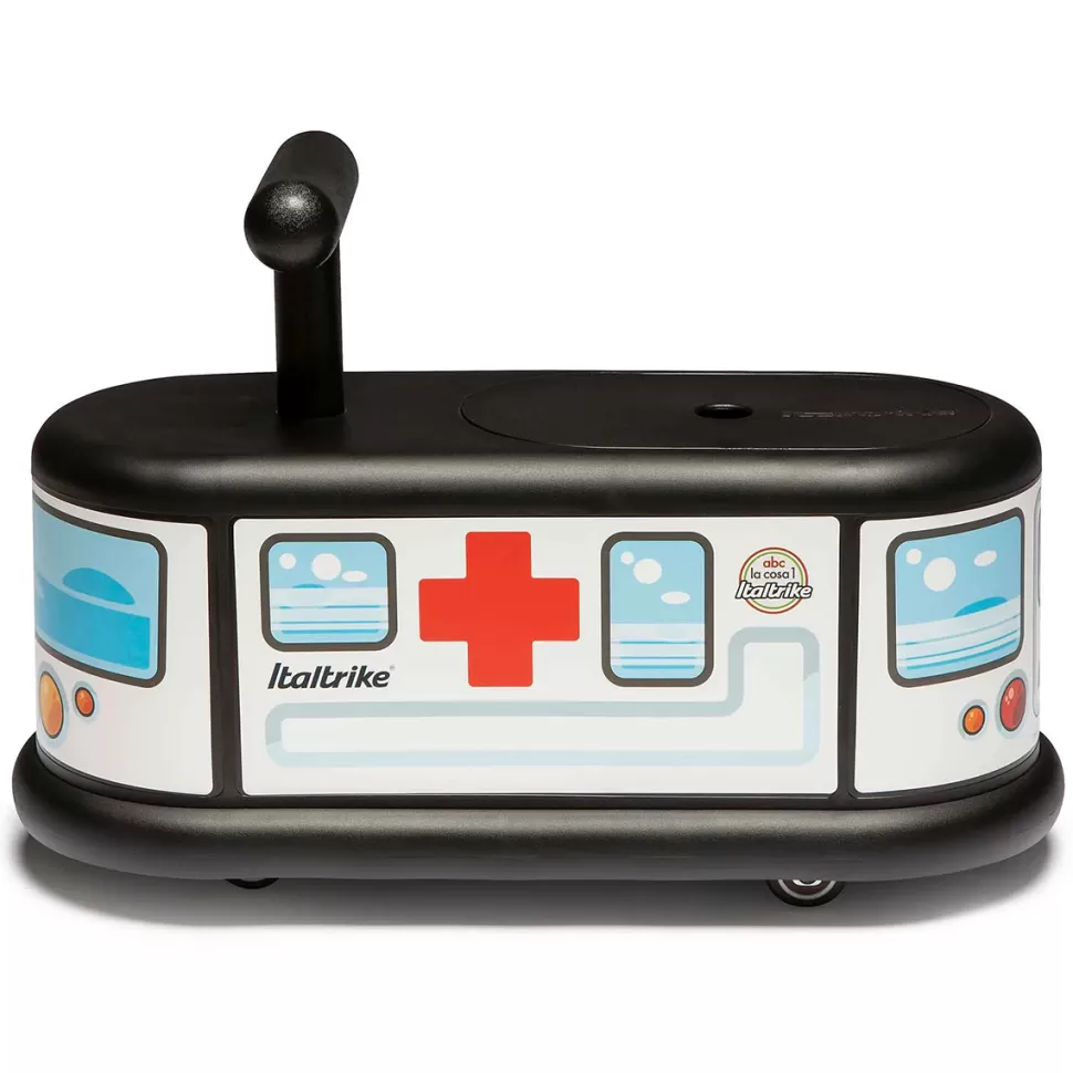 Italtrike Trotteur & Porteur>Porteur La Cosa Capsule - Ambulance Noir