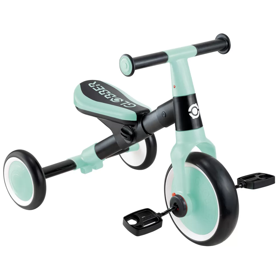 Globber Trotteur & Porteur>Porteur Learning Bike 2-en-1 - Menthe et Noir
