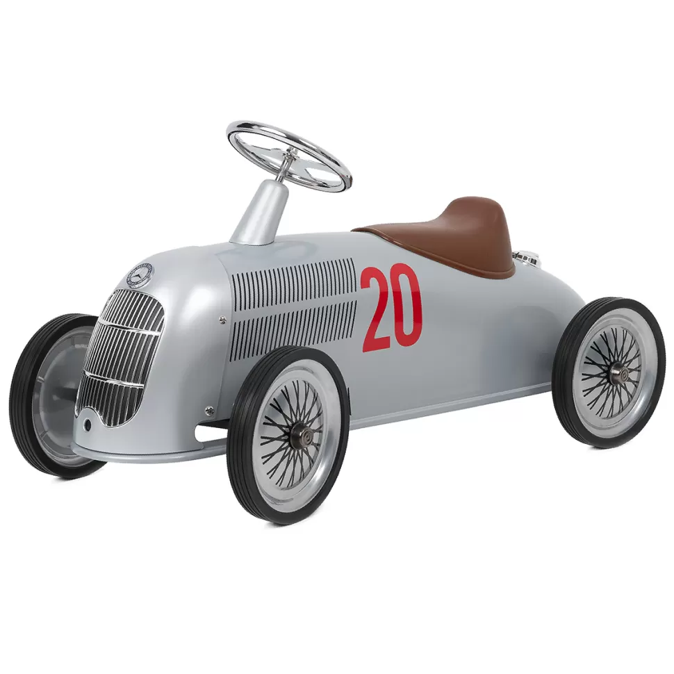 Baghera Trotteur & Porteur>Porteur Rider Mercedes-Benz W25 Flèche d'Argent - Argent