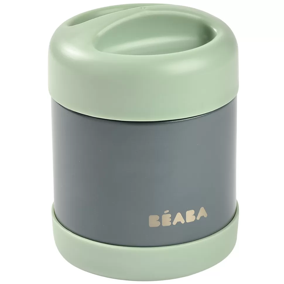 BÉABA Repas>Portion Inox 300 ml - Mineral Grey & Sage Green