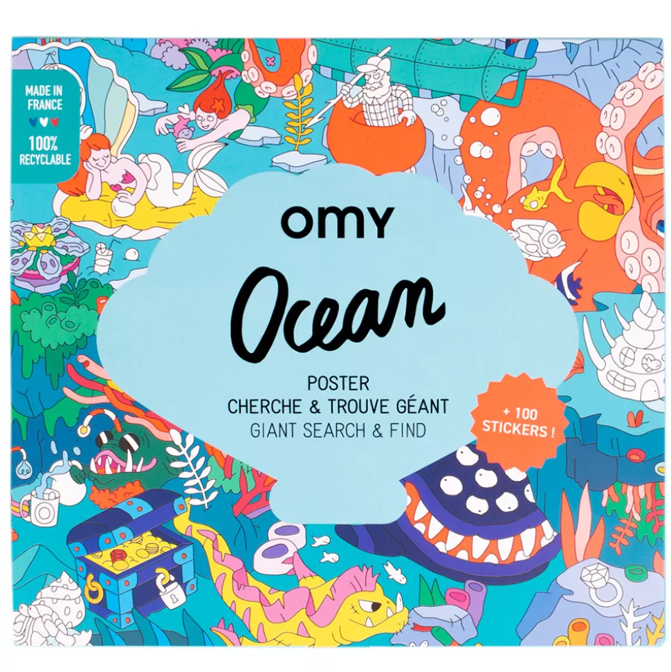 Omy Loisirs Créatifs>Poster à Sticker - Océan