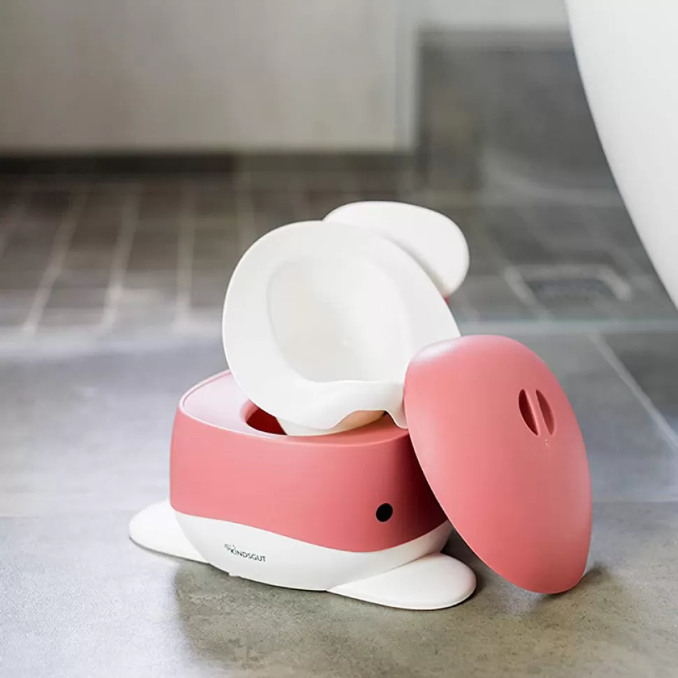 Kindsgut Hygiène & Soin>Pot Baleine - Rose Foncé