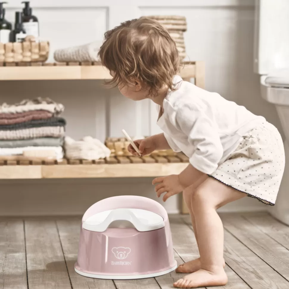 BabyBjörn Hygiène & Soin>Pot Smart - Rose Pastel et Blanc