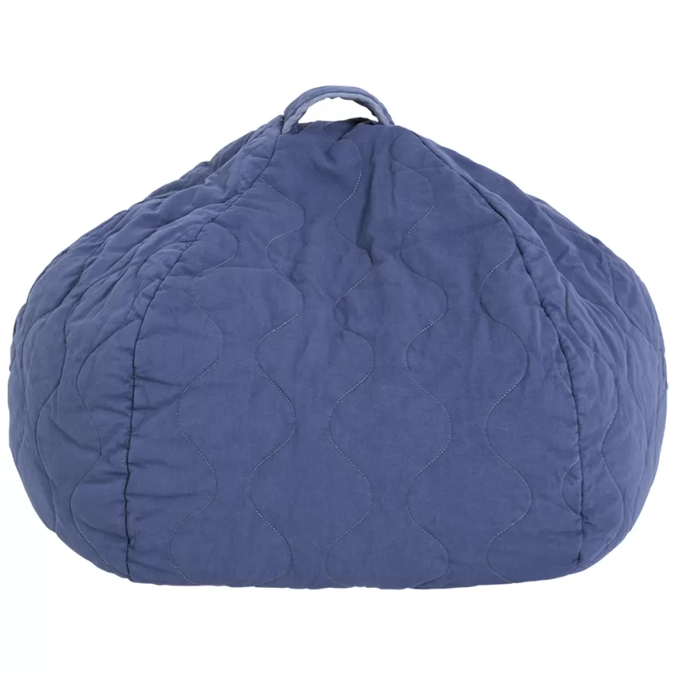 Nobodinoz Meuble Bébé>Pouf Landscape - Cobalt