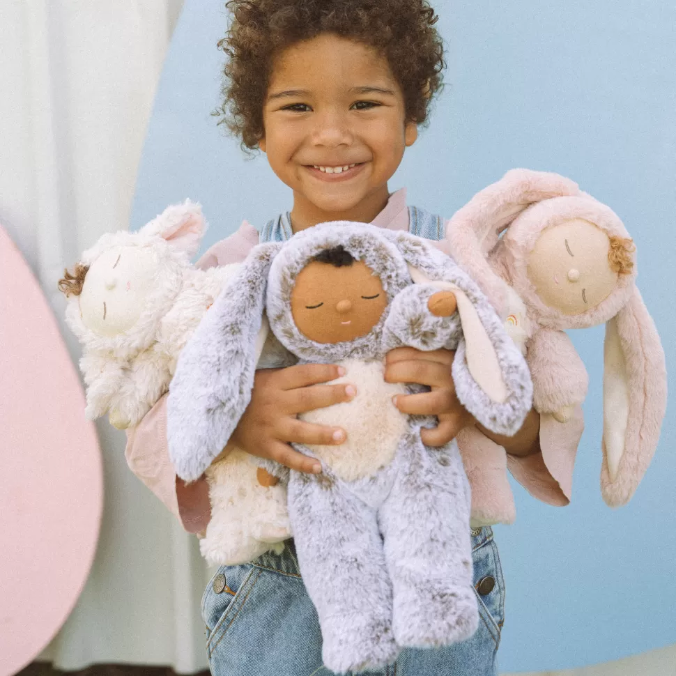 Olli Ella Mes Premiers Jouets>Poupée Cozy Dinkums Bunny - Muffin Cocoa Cream