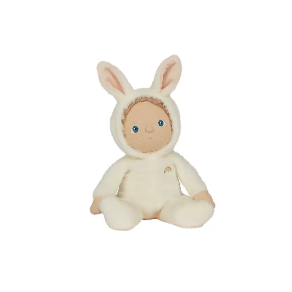 Olli Ella Mes Premiers Jouets>Poupée Dozy Dinkums Bonnin Bunny - Ivory