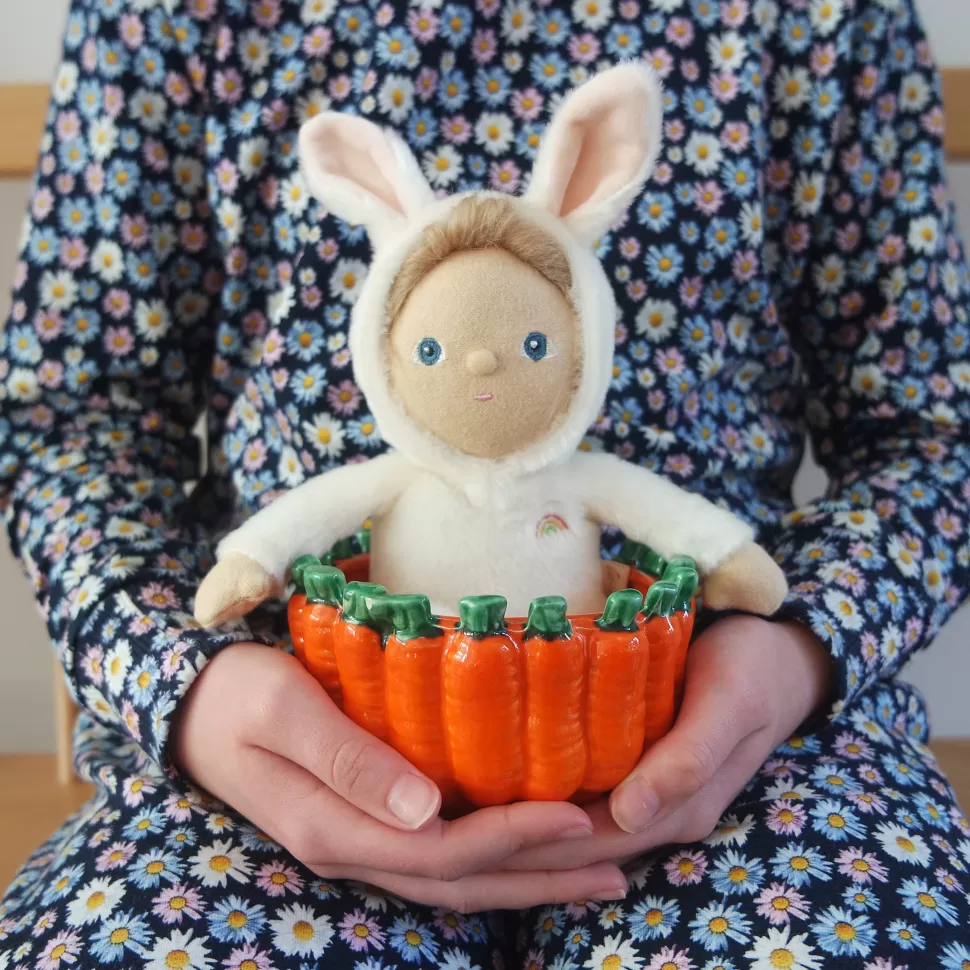 Olli Ella Mes Premiers Jouets>Poupée Dozy Dinkums Bonnin Bunny - Ivory
