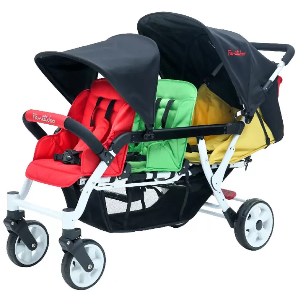 Familidoo Poussette Multiple>Poussette 3 Places Lidoo H3E + Ergondrive