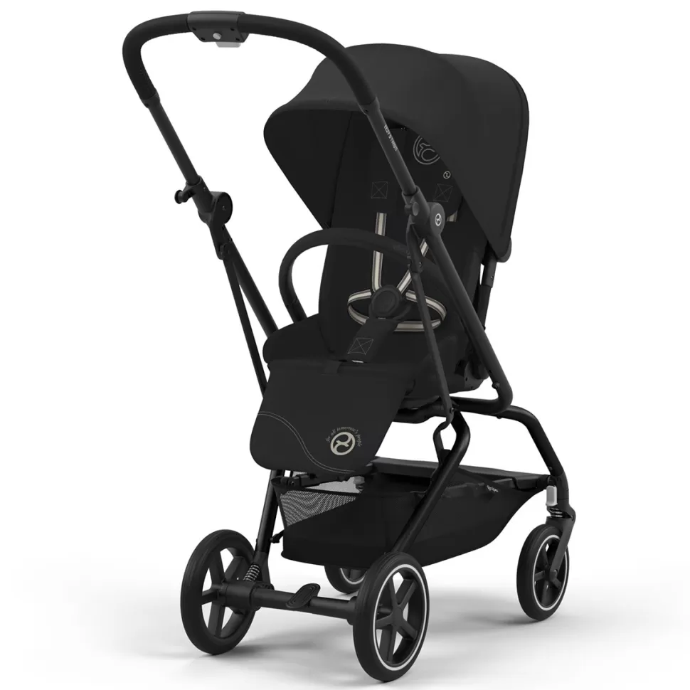 Cybex Poussette Compacte>Poussette Compacte Eezy S Twist+2 Châssis Black - Magic Black