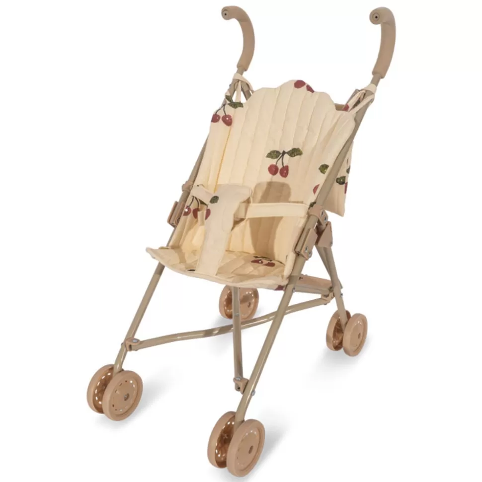 Konges Sløjd Mes Premiers Jouets>Poussette pour Poupée - Ma Grande Cerise Pink Glitter