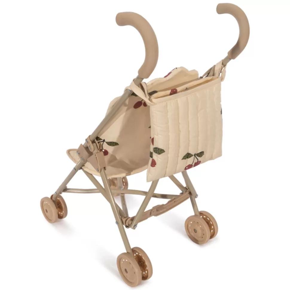 Konges Sløjd Mes Premiers Jouets>Poussette pour Poupée - Ma Grande Cerise Pink Glitter
