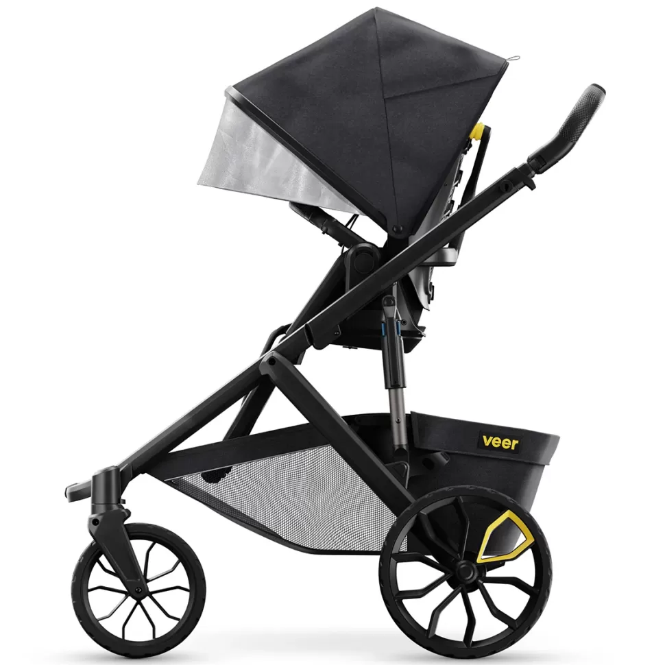 Veer Poussette Citadine>Poussette Tout-terrain Switchback - Gris Foncé et Noir