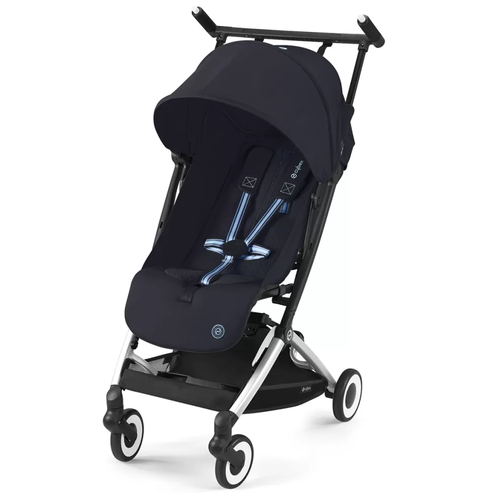 Cybex Poussette Compacte>Poussette Ultra-compacte Libelle Châssis Silver - Dark Blue