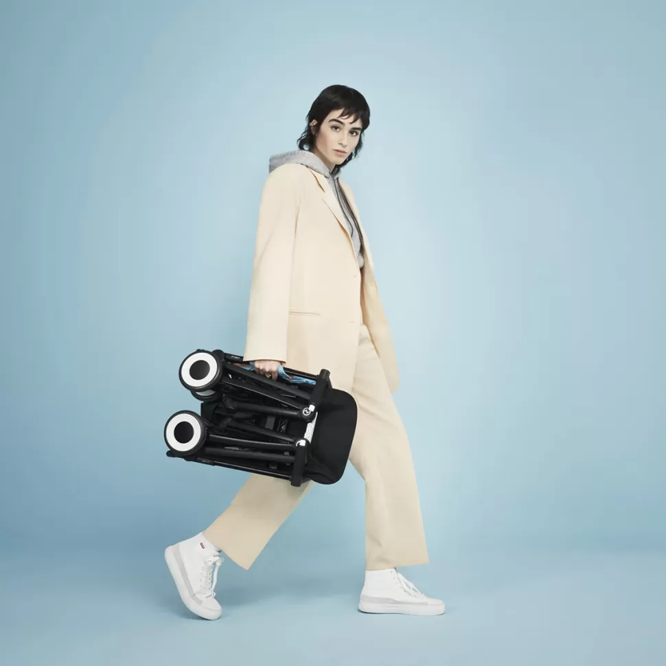Cybex Poussette Compacte>Poussette Ultra-compacte Libelle Châssis Silver - Dark Blue