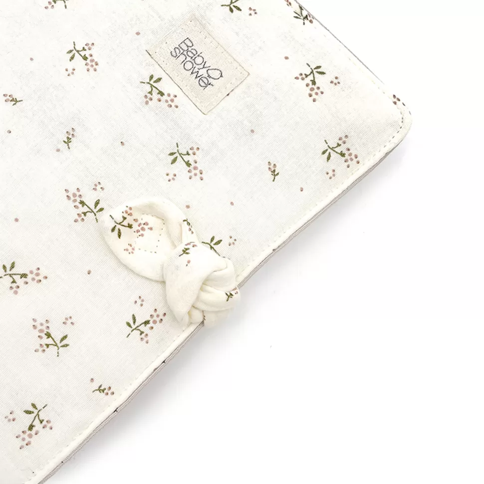Babyshower Textile>Protège-carnet de Santé - Roseberry