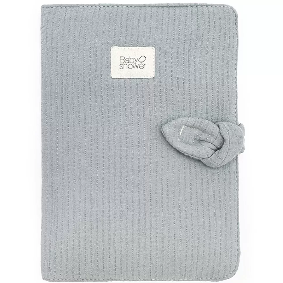 Babyshower Textile>Protège-carnet de Santé Knot - Feel Arctic