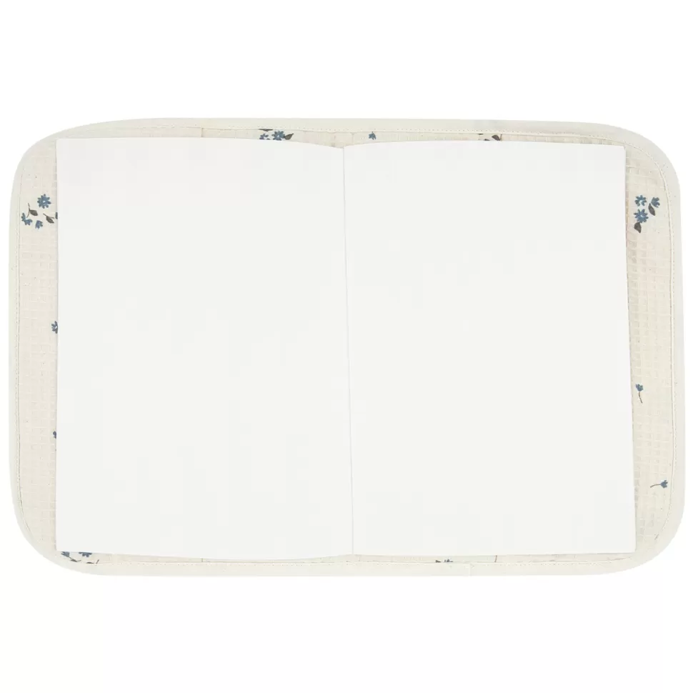 Nobodinoz Textile>Protège-carnet de Santé Poema Honey Comb - Lily Blue
