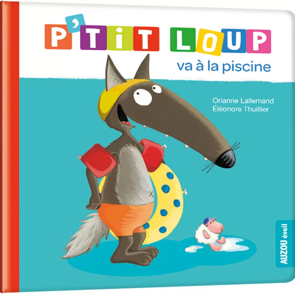 Auzou Livres>P'tit Loup va à la piscine