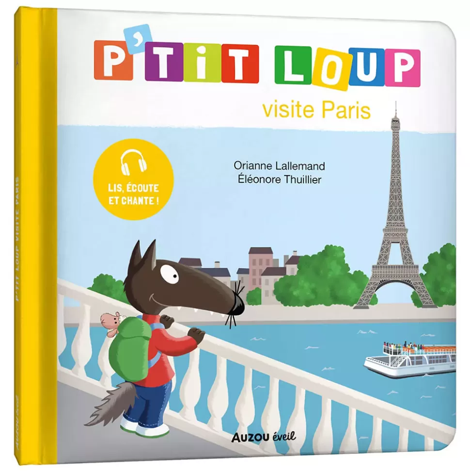 Auzou Livres>P'tit Loup visite Paris