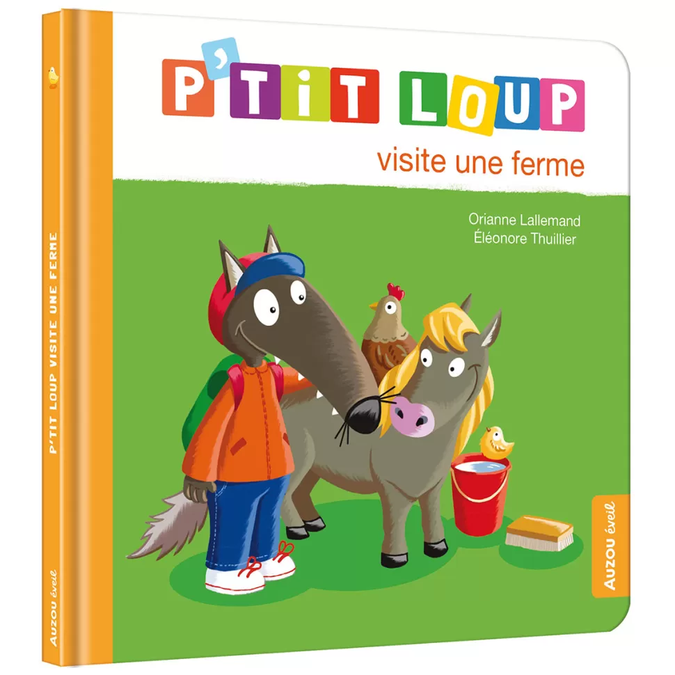 Auzou Livres>P'tit Loup Visite Une Ferme