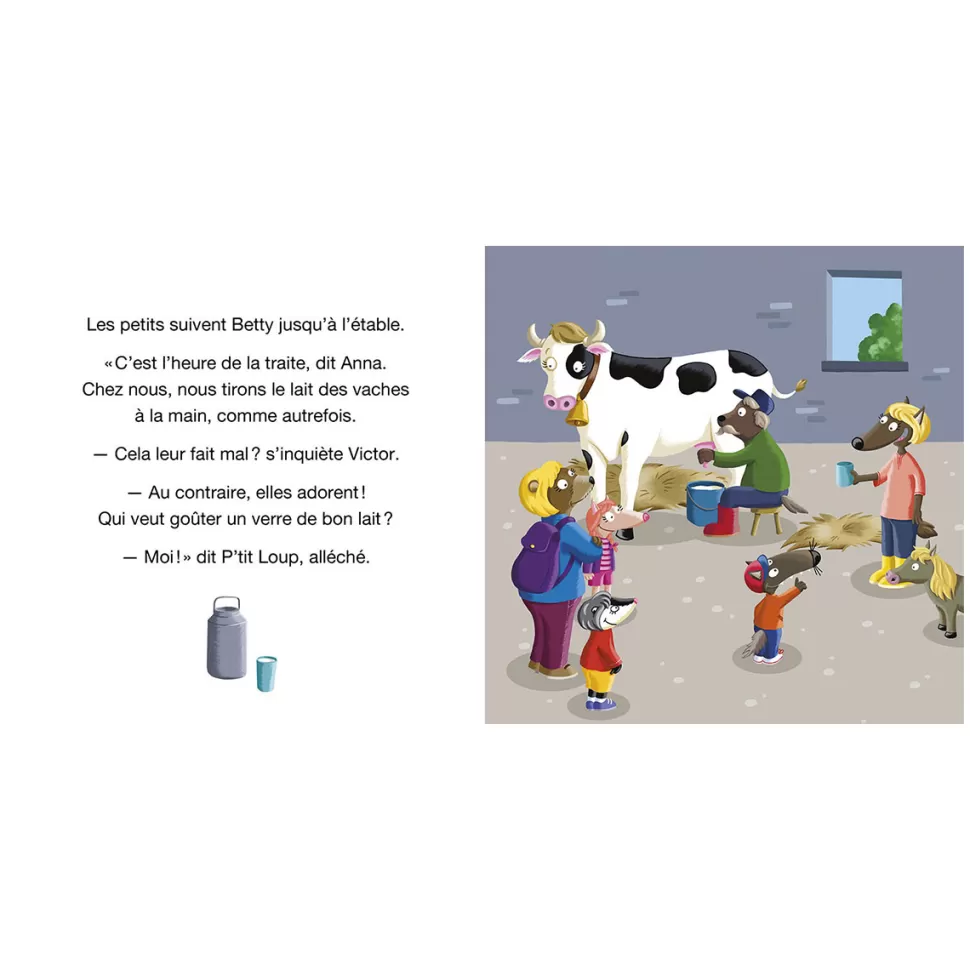 Auzou Livres>P'tit Loup Visite Une Ferme