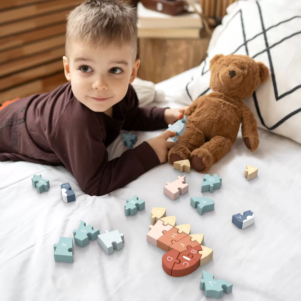Speedy Monkey Mes Premiers Jouets>Puzzle ABC Dinosaure
